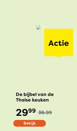 The Read Shop De bijbel van de Thaise keuken aanbieding