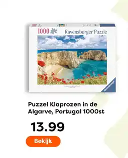 The Read Shop Puzzel Klaprozen in de Algarve Portugal 1000st aanbieding
