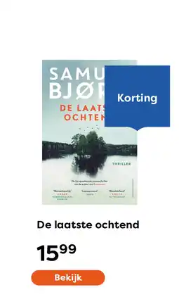 The Read Shop De laatste ochtend aanbieding