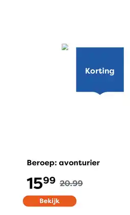 The Read Shop Beroep: avonturier aanbieding