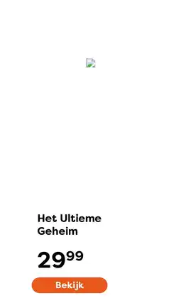The Read Shop Het Ultieme Geheim aanbieding