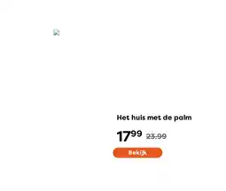The Read Shop Het huis met de palm aanbieding