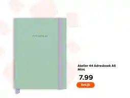 The Read Shop Atelier 44 Adresboek A6 Mint aanbieding