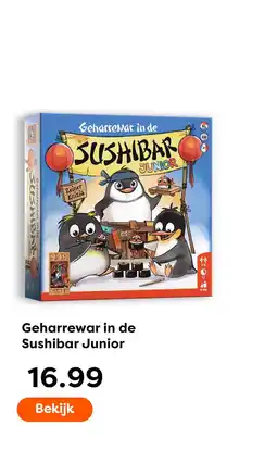 The Read Shop Geharrewar in de sushibar junior aanbieding