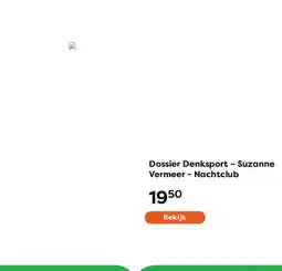 The Read Shop Dossier Denksport – Suzanne Vermeer - Nachtclub aanbieding