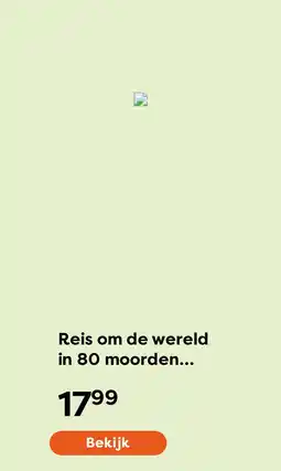 The Read Shop Reis om de wereld in 80 moorden puzzelboek aanbieding