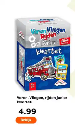 The Read Shop Varen Vliegen rijden junior kwartet aanbieding