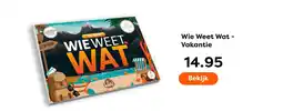 The Read Shop Wie weet wat vakantie aanbieding