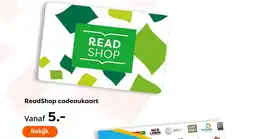 The Read Shop Readshop cadeaukaart aanbieding