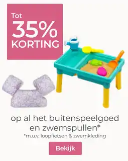 Prenatal op al het buitenspeelgoed en zwemspullen aanbieding