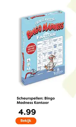 The Read Shop Scheurspellen: bingo madness kantoor aanbieding