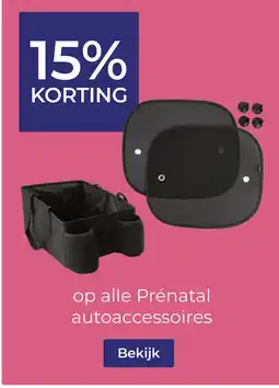 Prenatal op alle Prénatal autoaccessoires aanbieding