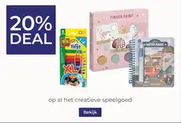 Prenatal op al het creatieve speelgoed aanbieding