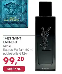 Pour Vous YVES SAINT LAURENT MYSLF aanbieding