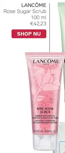 Pour Vous LANCÔME Rose Sugar Scrub aanbieding