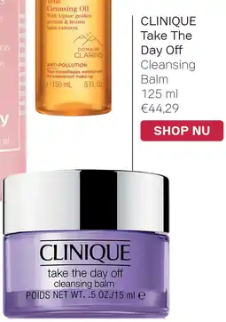 Pour Vous CLINIQUE Take The Day Off Cleansing aanbieding