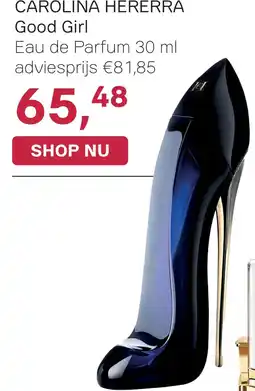 Pour Vous CAROLINA HERERRA Good Girl aanbieding