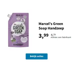Plein.nl Marcel's Green Soap Handzeep aanbieding