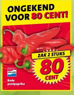 Nettorama Rode puntpaprika aanbieding