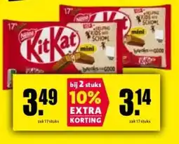 Nettorama Kitkat aanbieding