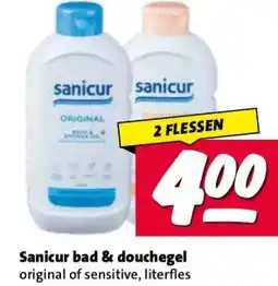 Nettorama Sanicur bad & douchegel aanbieding