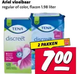 Nettorama Ariel vloeibaar aanbieding