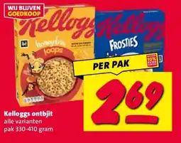 Nettorama Kelloggs ontbjit aanbieding