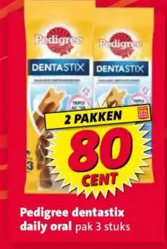 Nettorama Pedigree dentastix daily oral aanbieding