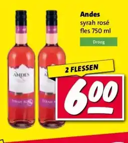 Nettorama Andes aanbieding