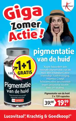Lucovitaal Pigmentatie van de huid aanbieding