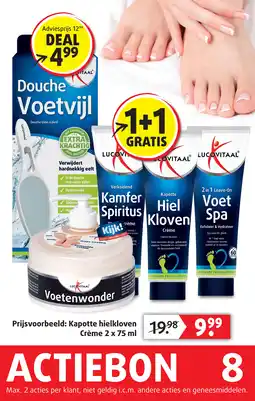 Lucovitaal Kapotte Hielkloven Crème aanbieding