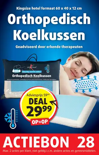 Lucovitaal Orthopedisch Koelkussen aanbieding