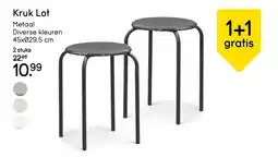 Leen Bakker Bekijk Kruk Lot aanbieding