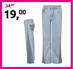 Jola Mode Bleached denim jeans aanbieding
