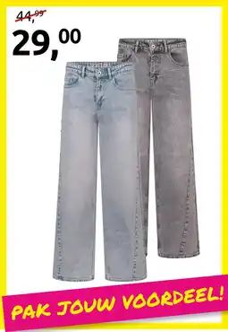 Jola Mode Jeans bleached denim aanbieding