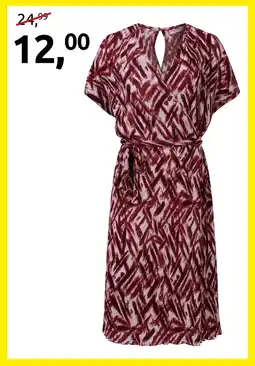 Jola Mode Dark red dress aanbieding