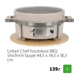Intratuin Urban Chef houtskool BBQ aanbieding