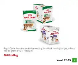 Intratuin Royal Canin honden en kattenvoeding aanbieding