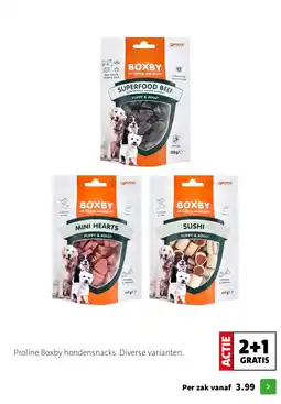Intratuin Proline Boxby hondensnacks. Diverse varianten. aanbieding