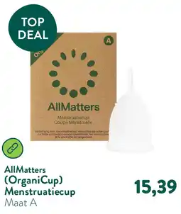 Holland & Barrett (OrganiCup) Menstruatiecup aanbieding