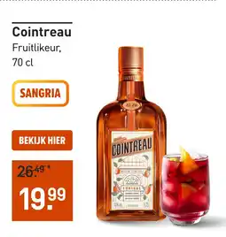 Gall & Gall Cointreau 70CL aanbieding
