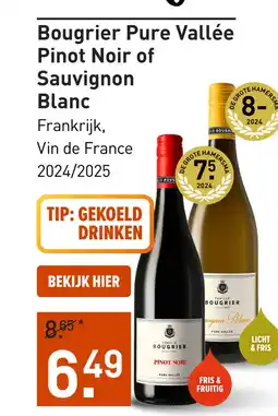 Gall & Gall Bougrier Pure Vallee Sauvignon Blanc 75CL aanbieding