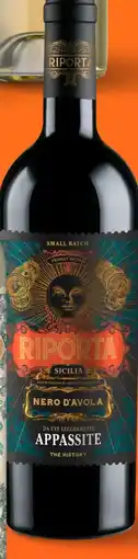 Gall & Gall Riporta Nero d'Avola Appassite 75CL aanbieding
