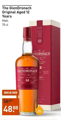 Gall & Gall The GlenDronach Original Aged 12 Years 70CL aanbieding