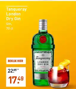 Gall & Gall Tanqueray London Dry 70CL aanbieding