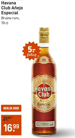 Gall & Gall Havana Club Añejo Especial 70CL aanbieding