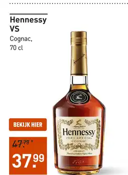 Gall & Gall Hennessy VS 70CL aanbieding