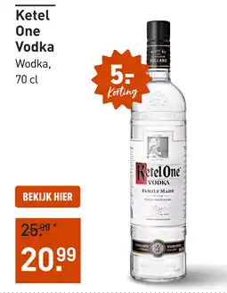 Gall & Gall Ketel One Vodka 70CL aanbieding