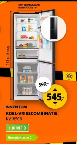 Expert Inventum KV1850B Zwart aanbieding