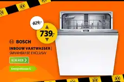 Expert Bosch SMV4HBX13E EXCLUSIV aanbieding